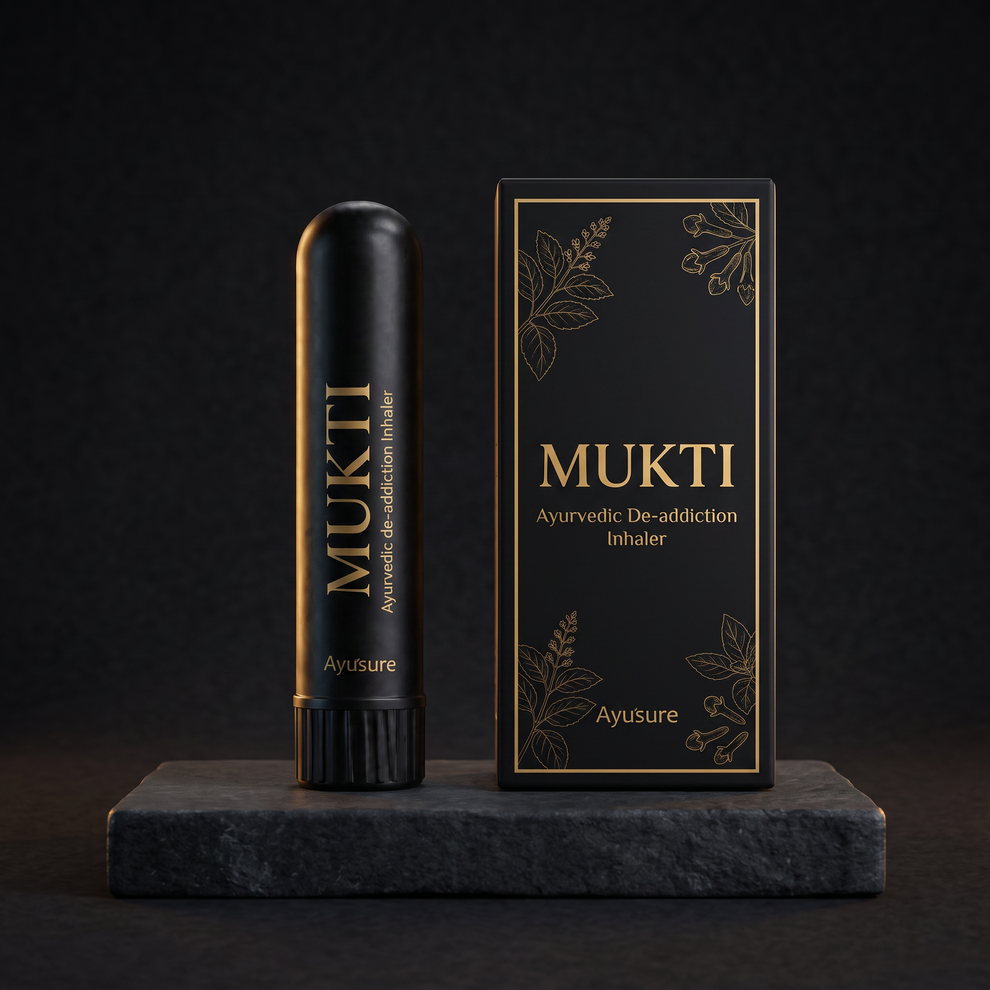 MUKTI Ayurvedic De-Addiction Inhaler |Craving Control Inhaler