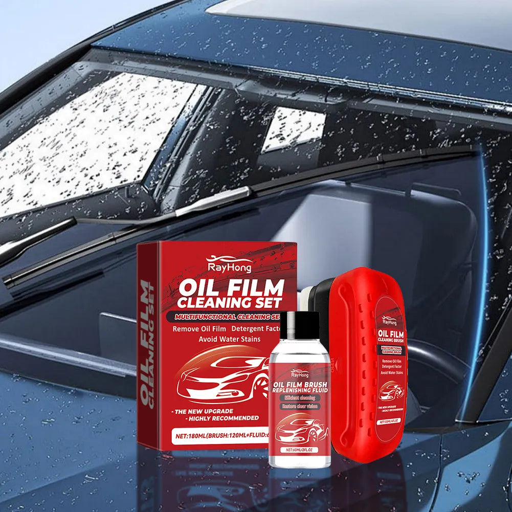 Powerful Windshield Cleaner & Oil Film Remover