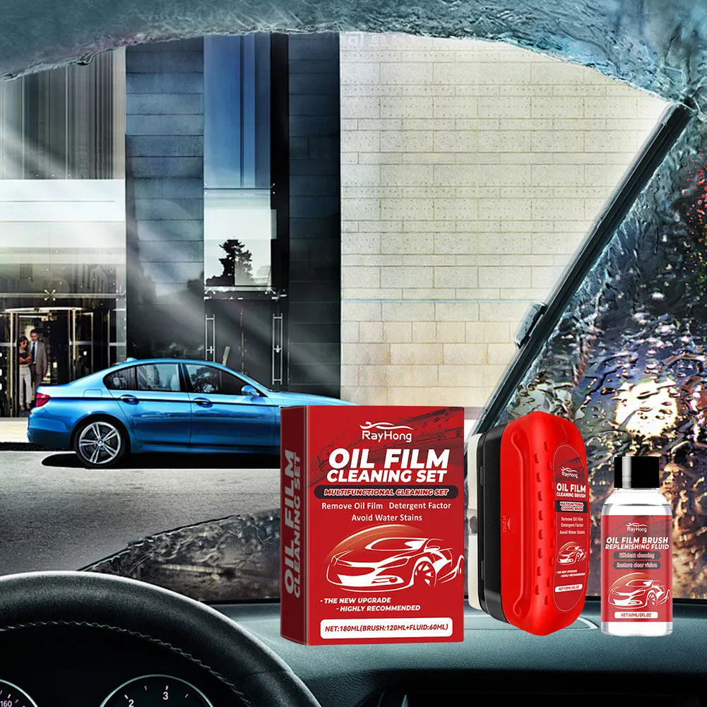 Powerful Windshield Cleaner & Oil Film Remover