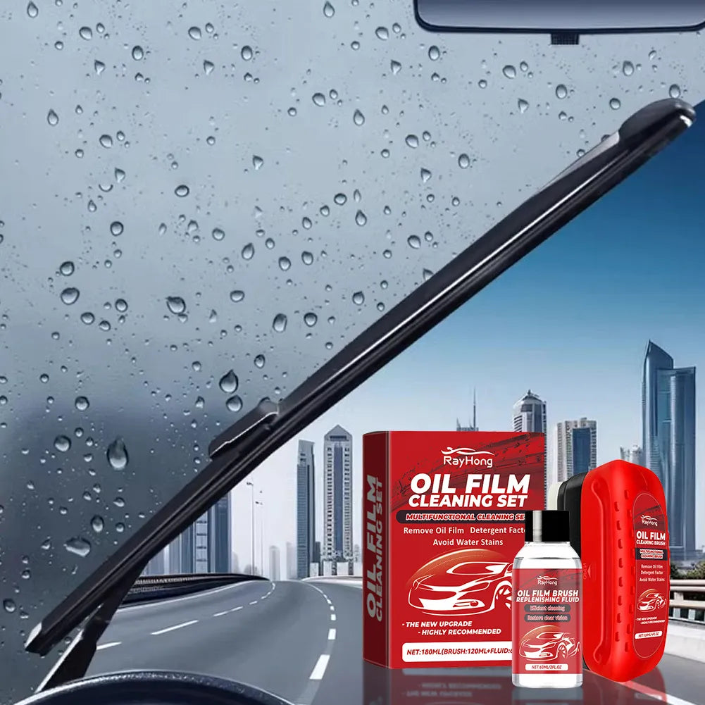 Powerful Windshield Cleaner & Oil Film Remover