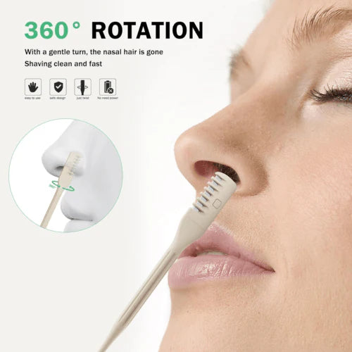Pack of 2 Washable Nose Hair Remover