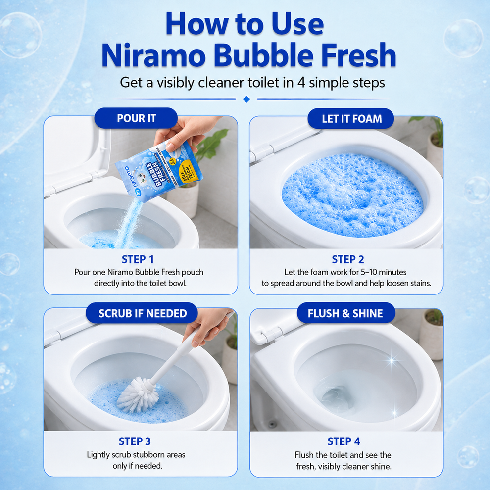 Niramo Bubble Fresh Toilet Cleaner