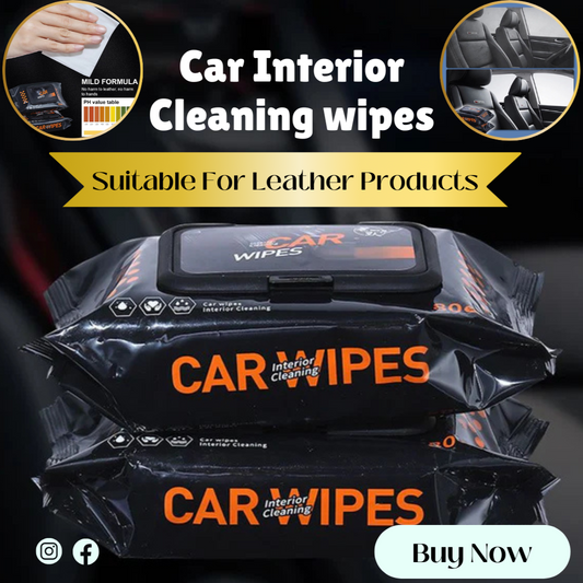 Car Interior Cleaning Wipes