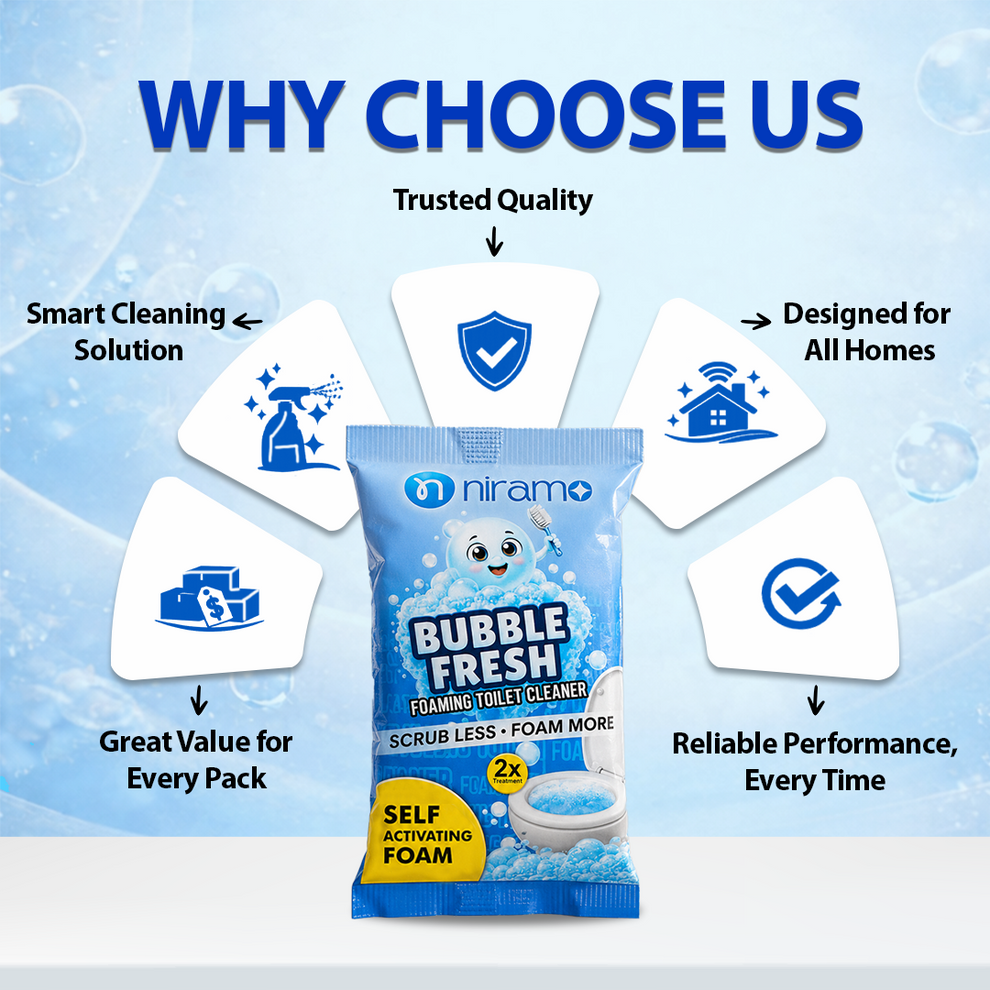 Niramo Bubble Fresh Toilet Cleaner