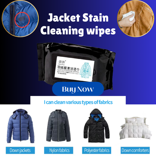 Jacket Stain Cleaning Wipes