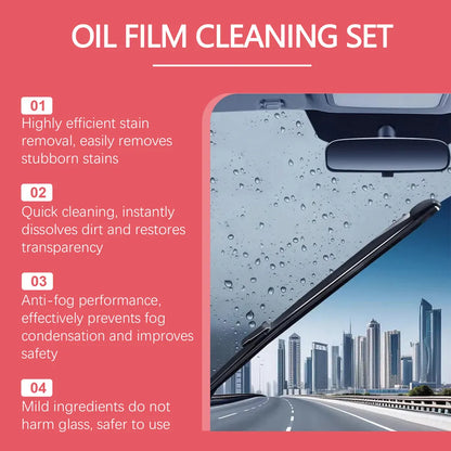 Powerful Windshield Cleaner & Oil Film Remover
