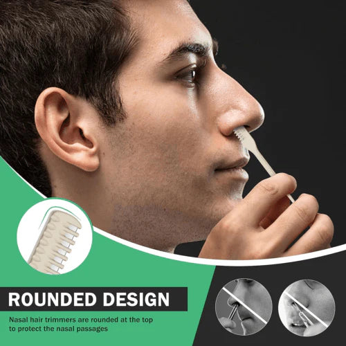 Pack of 2 Washable Nose Hair Remover